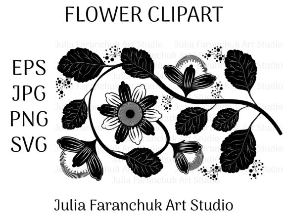 Black and White Flowers: Strategic Visual Assets for Timeless Branding and Design