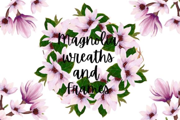 Elevating Creative Projects with Hand-Painted Magnolia Wreaths and Frames