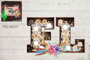 Florida FL Letters Marquee Leopard Boho Event Styling