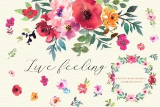 Live Feeling: Effortless Watercolor Florals