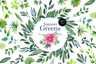 Summer Green Watercolor Clip Art Guide