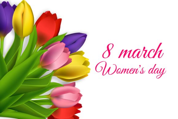 Tulips Bouquet for Woman 8 March: Elevating International Women’s Day Designs