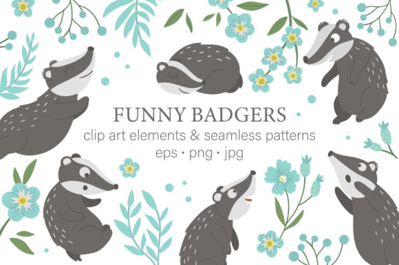 Unleashing Creativity with Funny Badgers Clip Art: A Guide to Whimsical Vector Design
